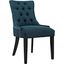 Regent Azure Tufted Fabric Dining Side Chair