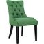 Regent Kelly Green Tufted Fabric Dining Side Chair
