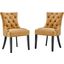 Regent Tufted Performance Velvet Dining Side Chairs - Set of 2 EEI-3780-COG