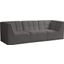 Relax Velvet Modular Sofa In Grey