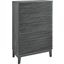 Render 5-Drawer Dresser Chest In Charcoal