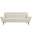 Response Upholstered Fabric Sofa In Beige