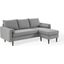 Revive Upholstered Right or Left Sectional Sofa EEI-3867-LGR