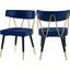 Rheingold Navy Velvet Dining Chair Set of 2