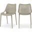 Rich Valley Taupe Outdoor Dining Chair Set of 4 0qb24403772