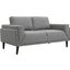 Rilynn Upholstered Track Arms Loveseat In Grey
