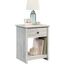 River Ranch Night Stand In White Plank