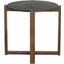 Rizzy Round End Table In Gray