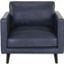 Rogers Armchair In Cortina Ink Leather