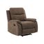 Ronald Faux Leather Reclining Chair In Brown