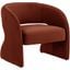 Rosalia Lounge Chair In Meg Rust