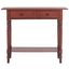 Rosemary Red 2-Drawer Console