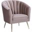Rosemont Accent Chair in Blush and Gold