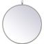 Rowan Silver Round Mirror MR4718S