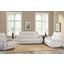 Royce Fantom Ivory Power Reclining Living Room Set with Drop Down Console