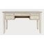 Rustic Shores Coastal Style Distressed Acacia Usb Charging Desk In Off White