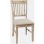 Rustic Shores Coastal Style Upholstered Desk Chair In Grey 1620-370KD