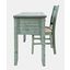 Shores USB Charging Desk and Chair Set In Surfside Blue