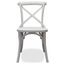 Saloon Chair Set of 2 In White