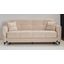 Samba Upholstered Convertible Sofabed with Storage In Beige