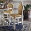 Samuel Grove Antique Pearl Counter Height Chair Dining Chair Set of 2