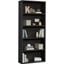 Sauder Select 5-Shelf Bookcase In Raven Oak