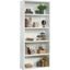 Sauder Select 5-Shelf Bookcase In Soft White