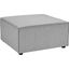 Saybrook Outdoor Patio Upholstered Sectional Sofa Ottoman EEI-4211-GRY