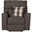 Searsport Power Recliner With Power Adjustable Headrest In Metal