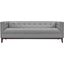 Serve Light Gray Upholstered Fabric Sofa