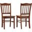 Shaker Dining Chair Set of 2 In Walnut