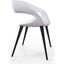 Shape White Dining Chair With Anthracite Legs