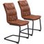 Sharon Dining Chair Set of 2 Vintage Brown