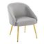 Shiraz Chair In Gold and Silver