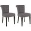 Sinclair Charcoal Ring Chair Set of 2