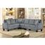 Sinclair Gray Reversible Sectional