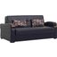 Sleep Plus Upholstered Convertible Sofabed with Storage In Black