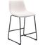 Smart Bar Stool Set of 2 In Ivory