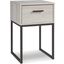 Socalle Light Natural One Drawer Night Stand