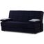 Soho Upholstered Convertible Sofabed with Storage In Black SOHO-SB-BLK