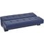 Soho Upholstered Convertible Sofabed with Storage In Blue SOHO-SB-BLU-PU