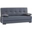 Soho Upholstered Convertible Sofabed with Storage In Gray SOHO-SB-GY-PU