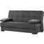 Soho Upholstered Convertible Sofabed with Storage In Gray SOHO-SB-GY