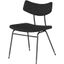 Soli Dining Chair In Activated Charcoal