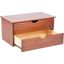 Solid Wood Kyle 2-Drawer Internal Chest In Mocha