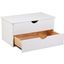 Solid Wood Kyle 2-Drawer Internal Chest In White