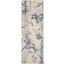 Somerset Ivory And Blue 6 Runner Area Rug