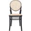 Sonia Black and Natural Cane Dining Chair