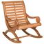 Sonora Teak Brown Rocking Chair