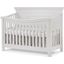 Sorelle Finley Lux Flat Top Crib In White